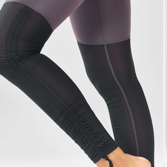 Fabletics Cashel Foldover PureLuxe Soft Stretchy Leggings - Picture 9 of 12